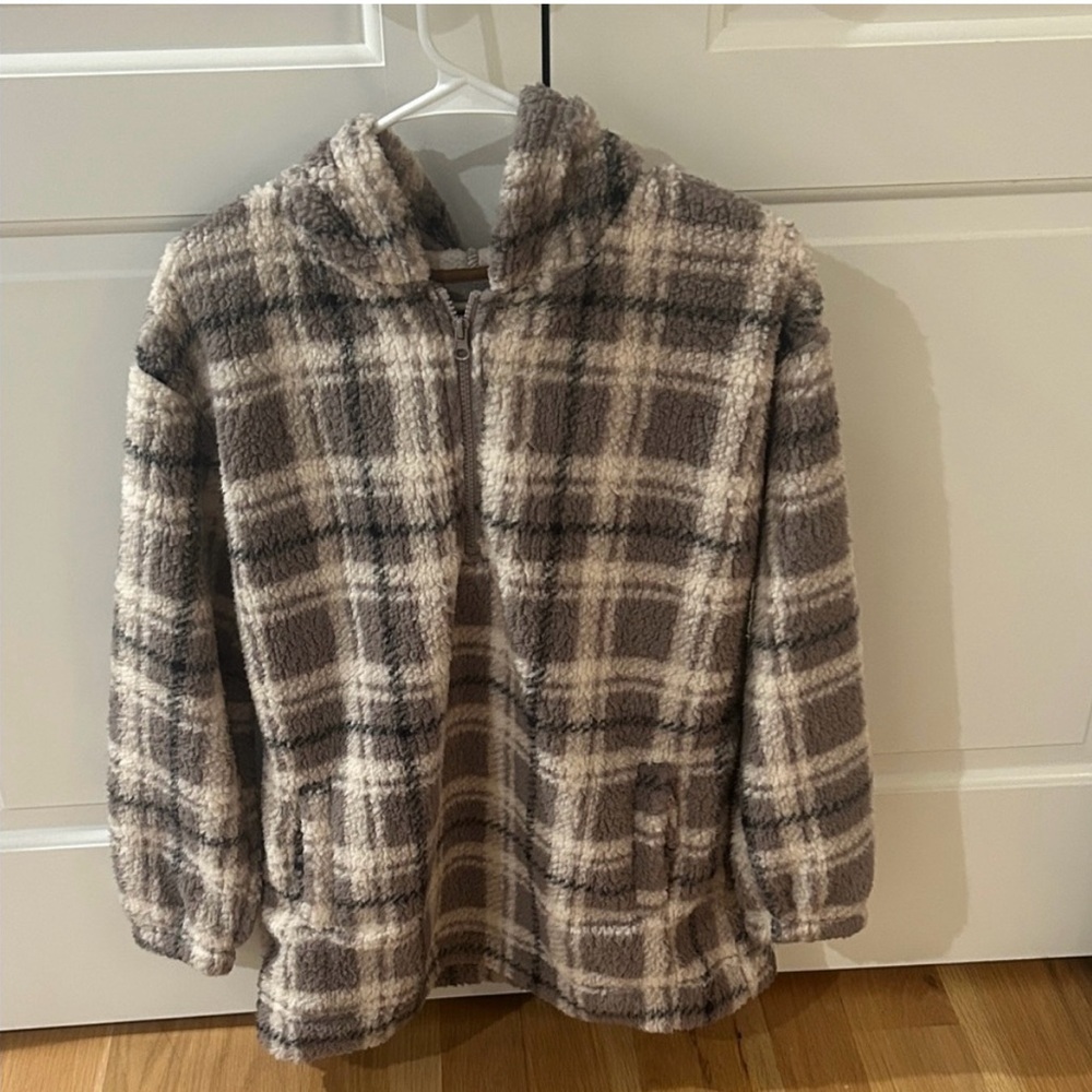Koolaburra by UGG Brushed Back Sherpa Hoodie Pullover